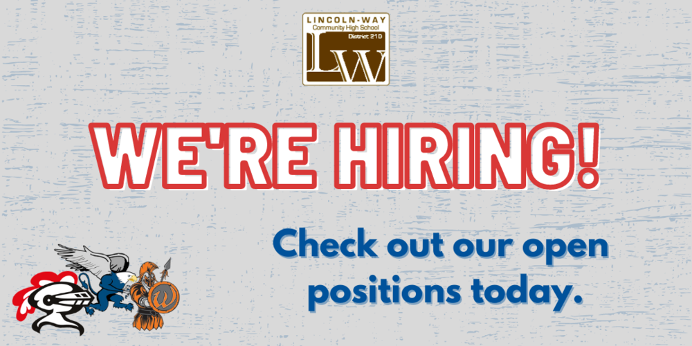 We're Hiring!