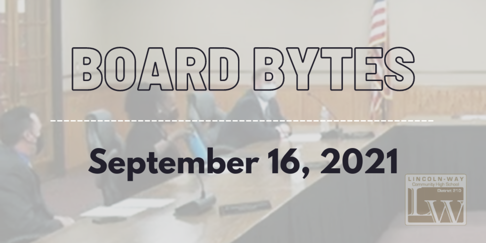 Board Bytes - September 16, 2021