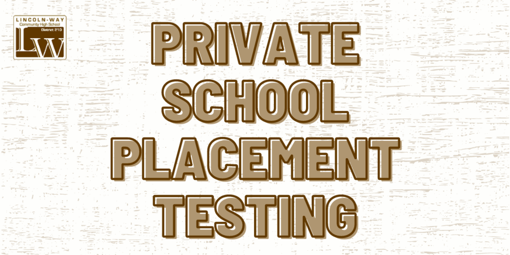 Private School Placement Testing