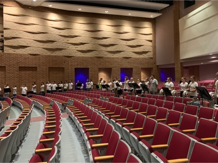 Band in auditorium