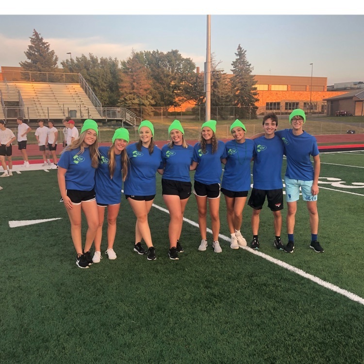 Lincoln-Way Central had a wonderful evening for Homecoming Olympics !