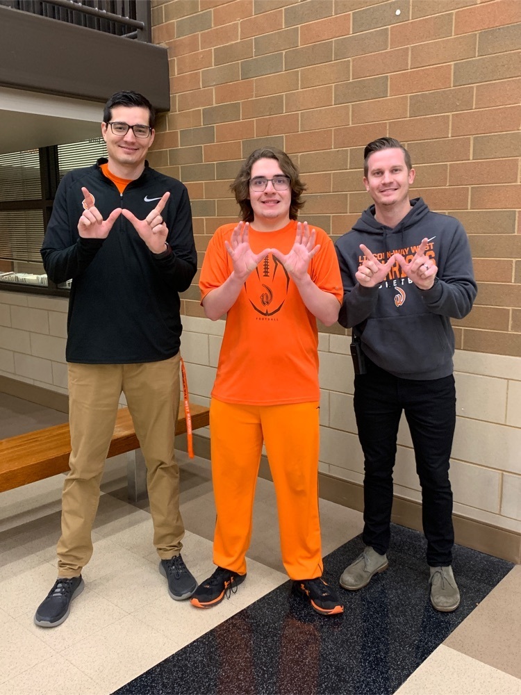 Warriors wearing orange