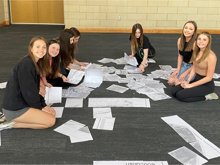 students with maps